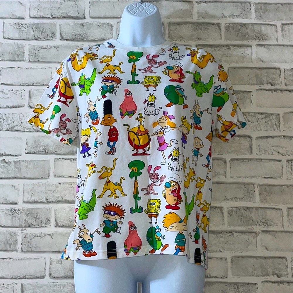 Nickelodeon 90s Tee, Size Medium